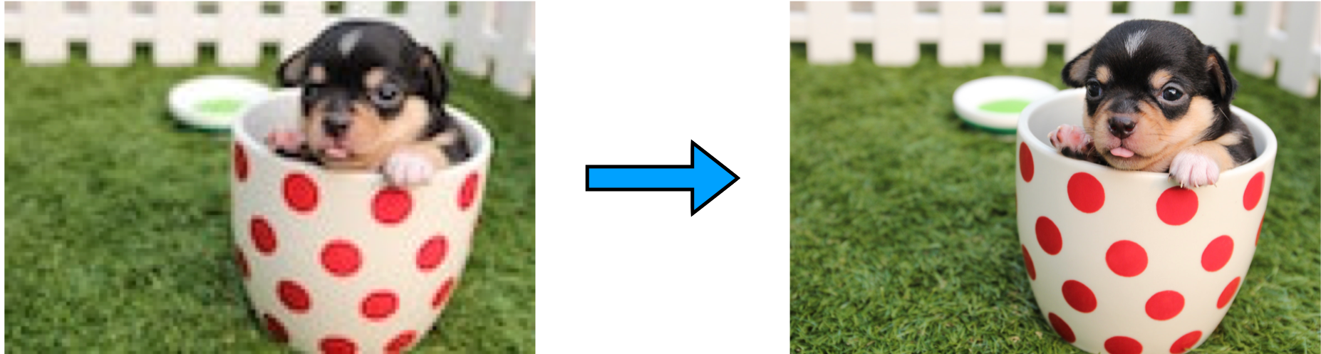 Super-Resolution Application Example