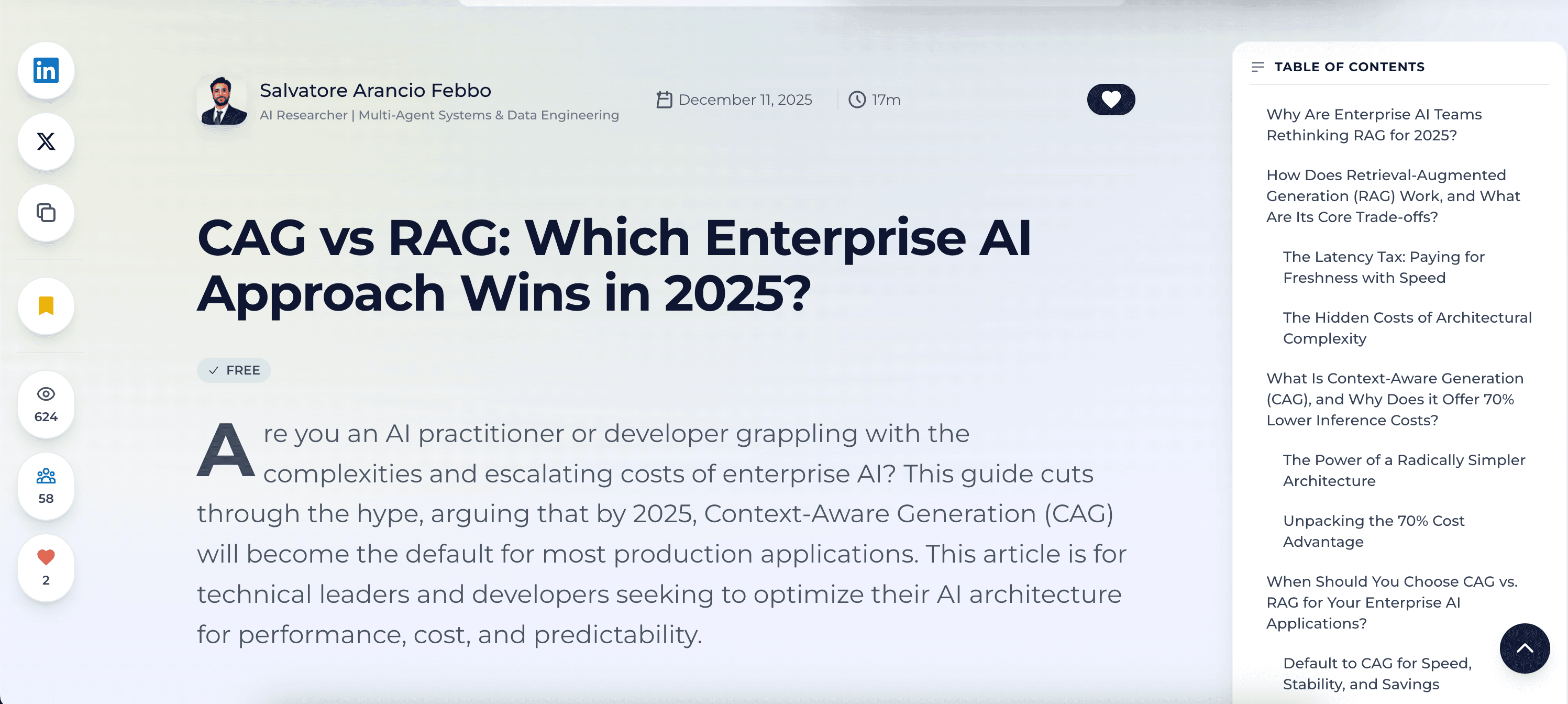 Esempio articolo tecnico pubblicato