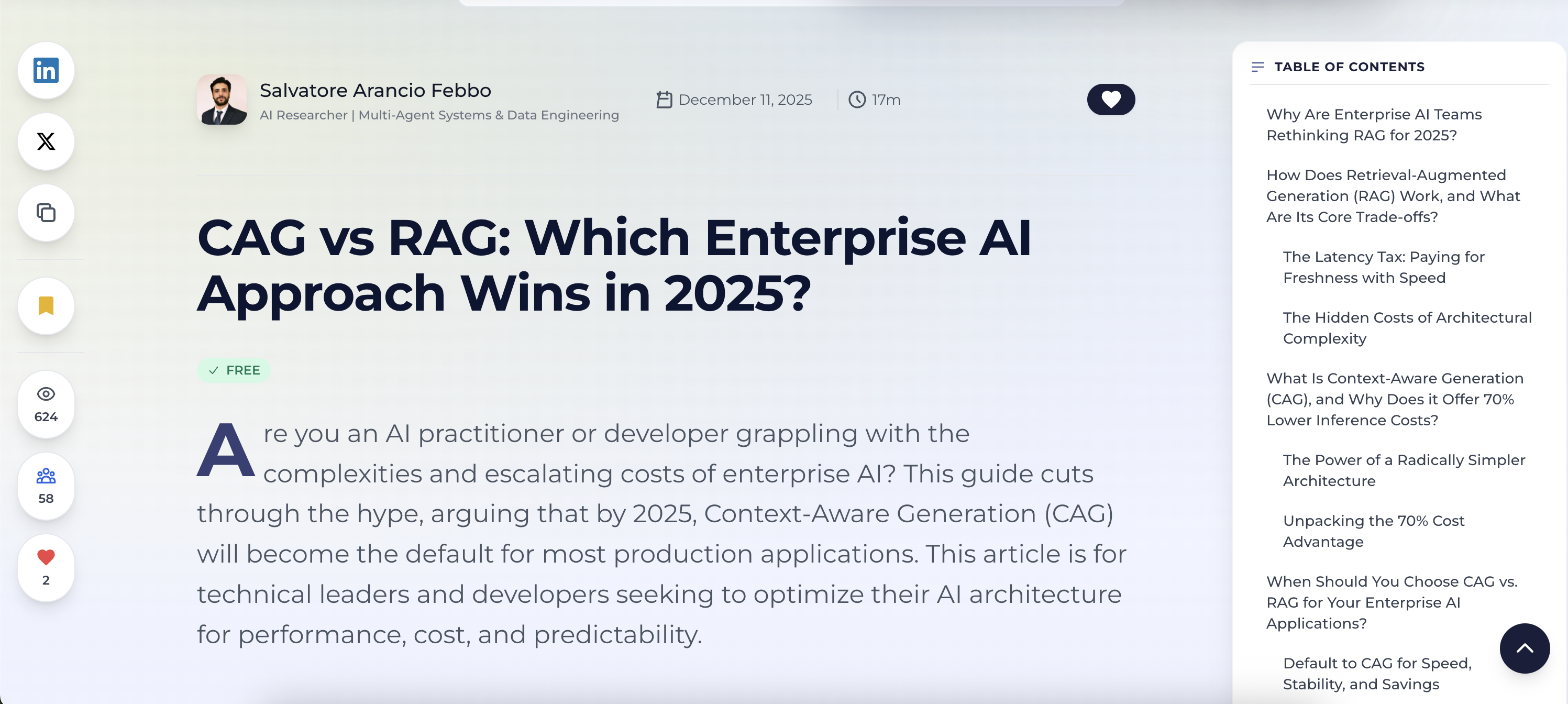 Esempio articolo tecnico pubblicato