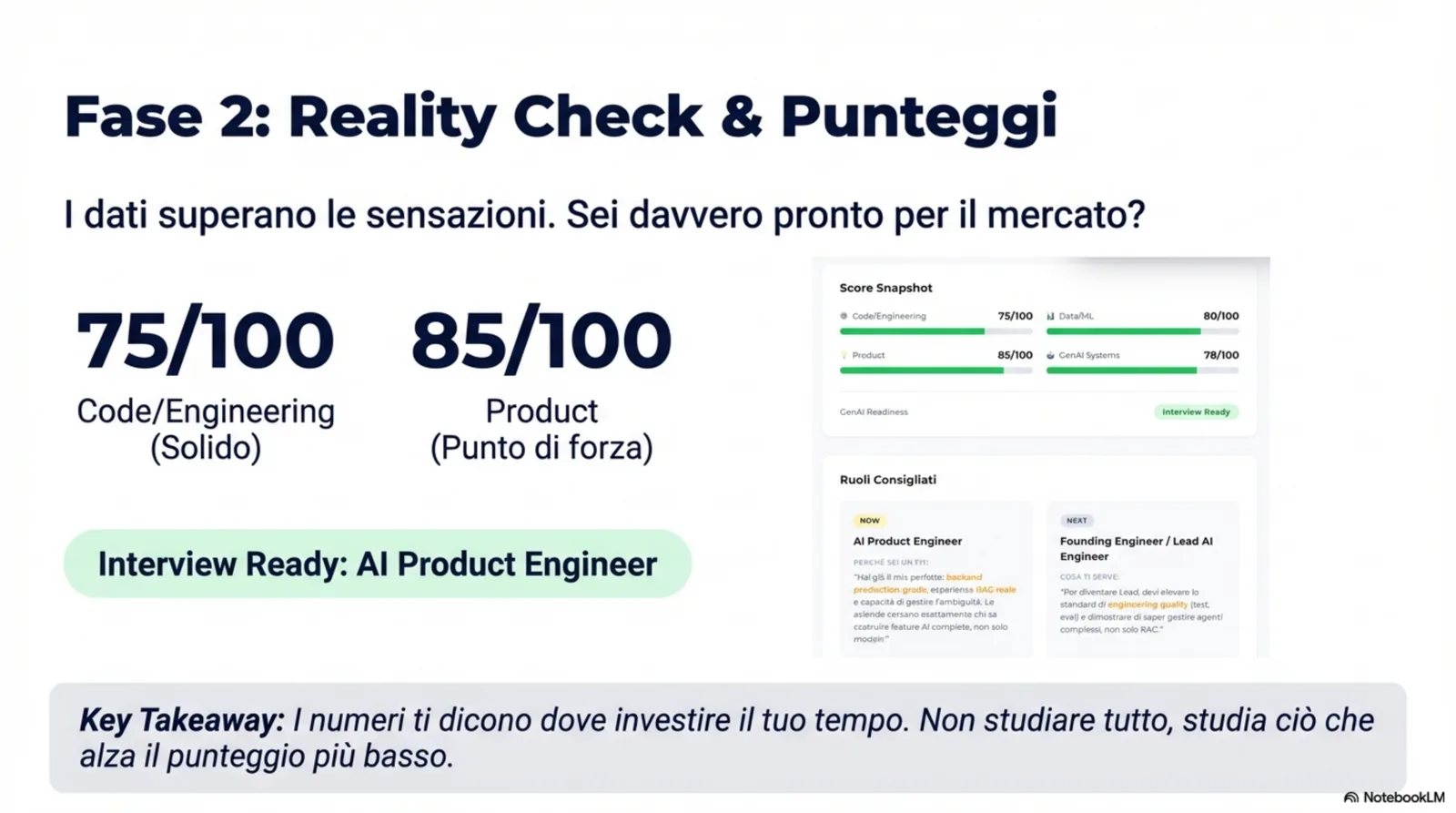 GenAI Fit Check - Fase 2: Punteggi e Readiness