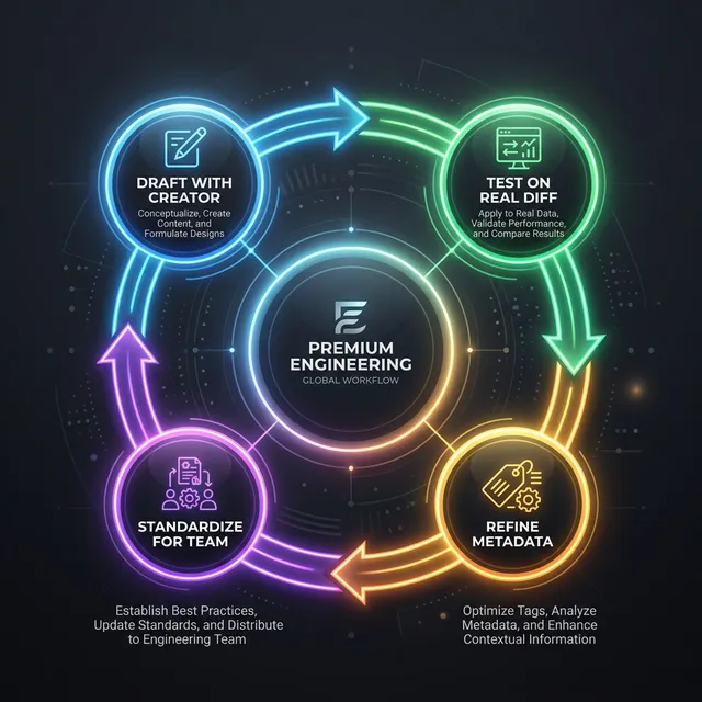 The Skill evolution loop: build, test, refine, repeat